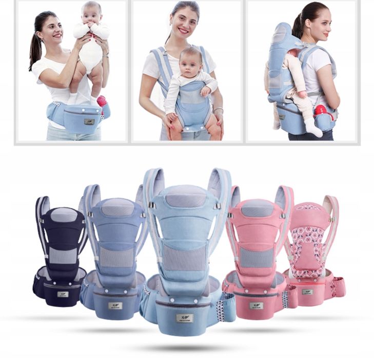Nosidełko Biodrowe Ergonomiczne Siedzisko 15w1 Dla Dziecka Mamy