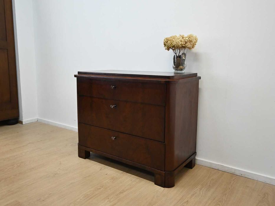 komoda mahoniowa biedermaier 011206