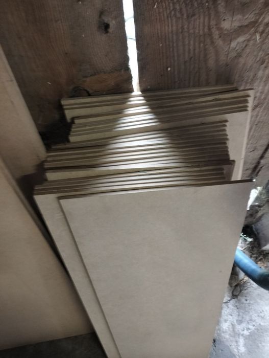 Płyty półki MDF  33 sztuki