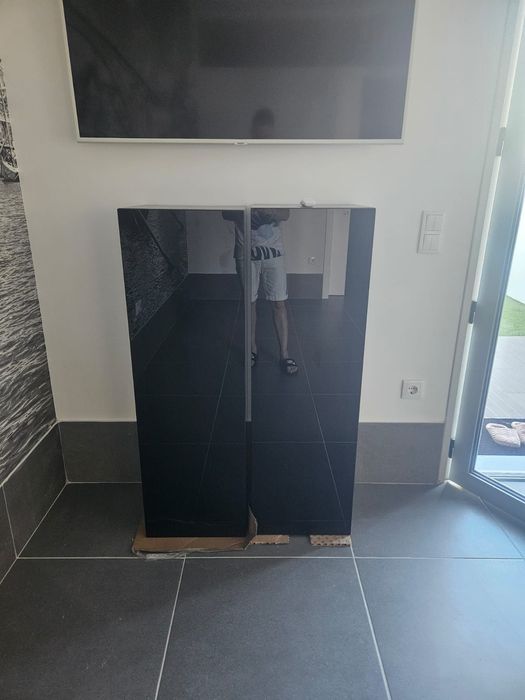 Móvel TV novo! Preto lacado