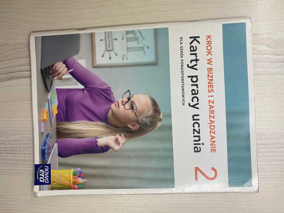 Krok w biznes i zarządzanie - karty pracy ucznia 2