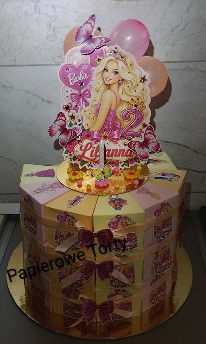 Papierowy Torcik dla Lilianny