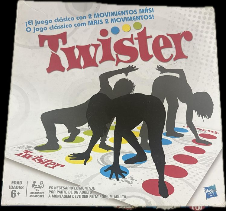 Jogo Twister (Hasbro Gaming) – Versão Clássica com +2 Movimentos