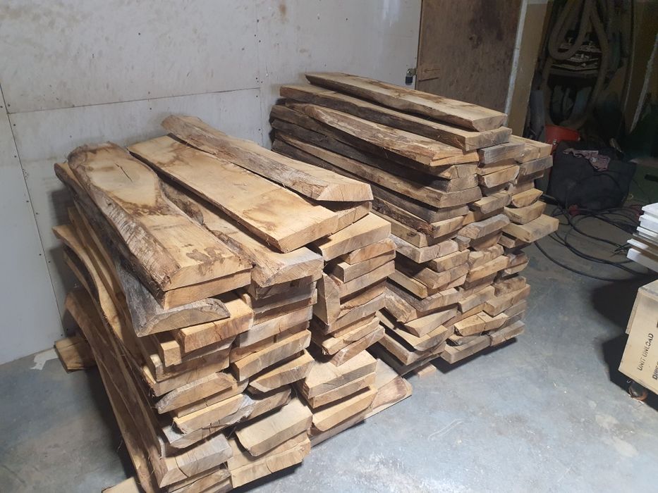 Dąb tarcica dębina po suszarni