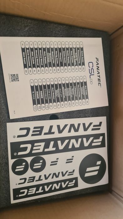 Fanatec cls dd 5nm qr1  e qr2 novo