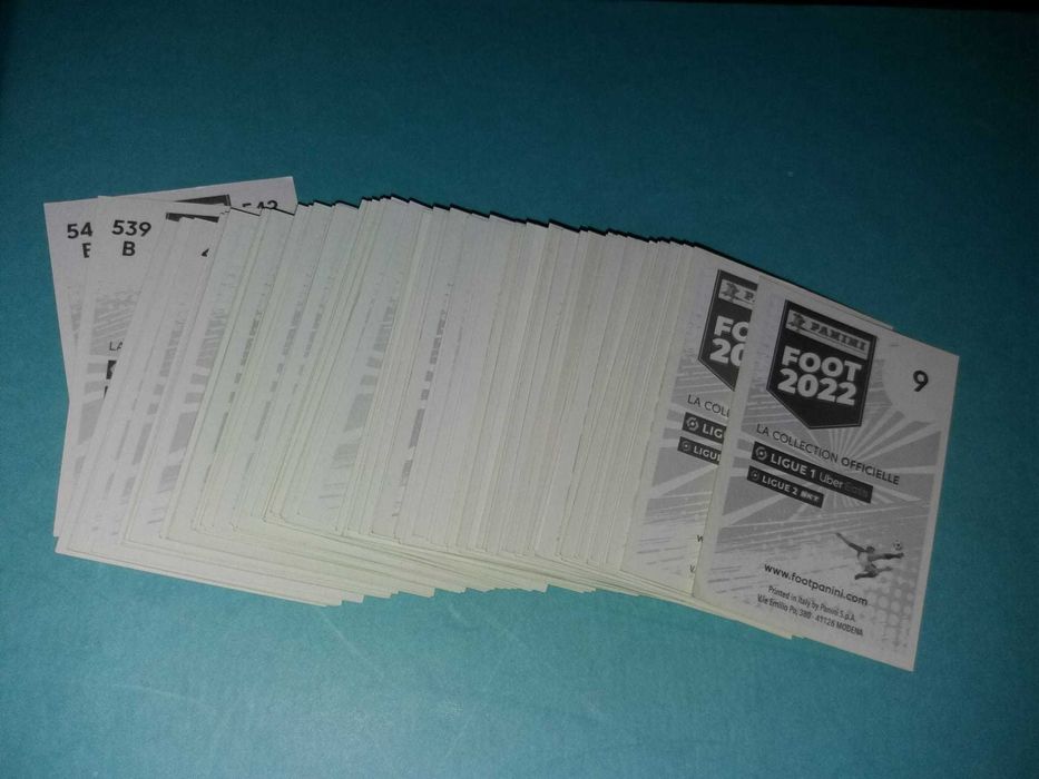 Lote de 92 Cromos Liga Francesa 2021/22 (Panini)