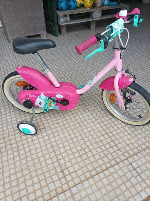 Bicicleta criança unicórnio