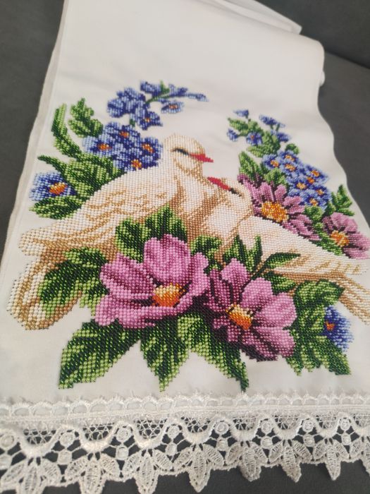 Рушники вишиті бісером