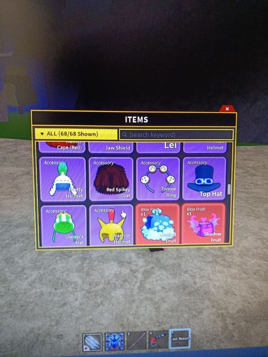 Аккаунт блокс фрутс(blox fruits)