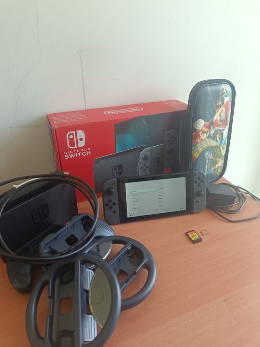 Nintendo Switch completa com acessórios