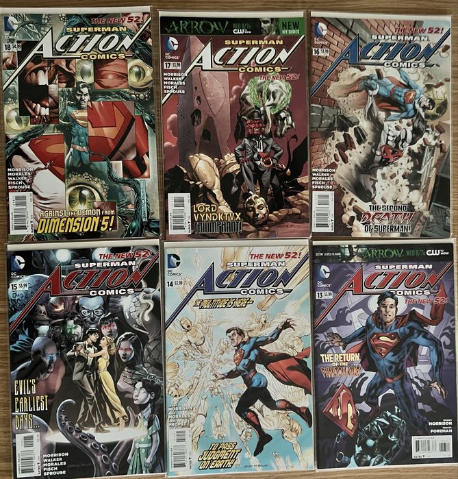 20 komiksów Superman Action Comics New 52