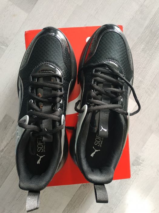 Nowe Buty damskie PUMA Nuage Run Cage Metallic r.39
