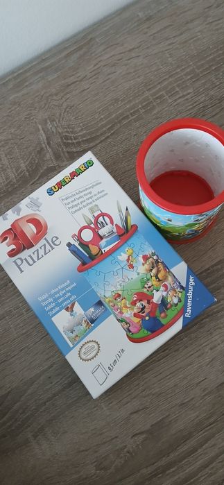 Przybornik na biurko Mario Bros puzzle 3D