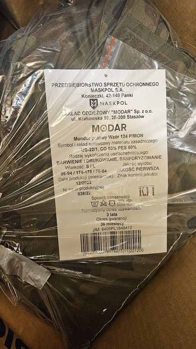 Mundur wojskowy - nowy