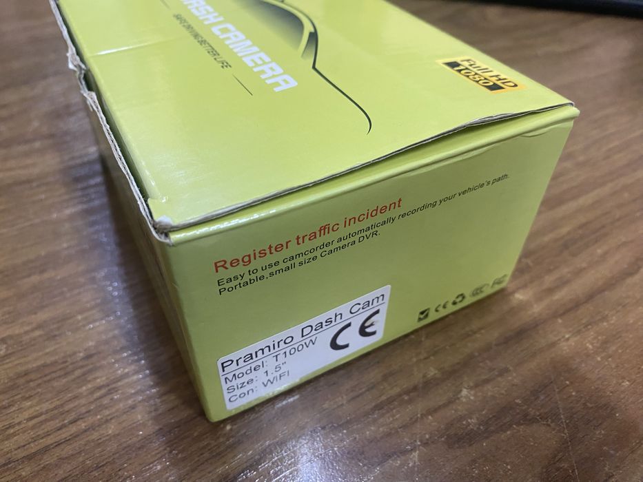 Відеореєстратор Pramiro (Carcam) T100W