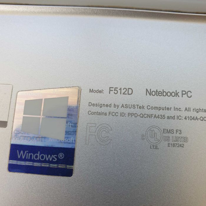 display asus F512, 15.6" 350mm slim 30 pinos, aba estreita