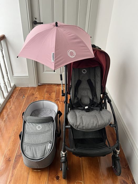 Bugaboo Bee 5 com alcofa e acessorios