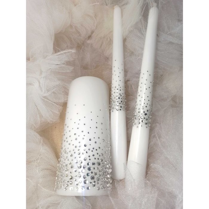 Необходимый свадебный набор свечей Семейный очаг весільні свічки Пиши