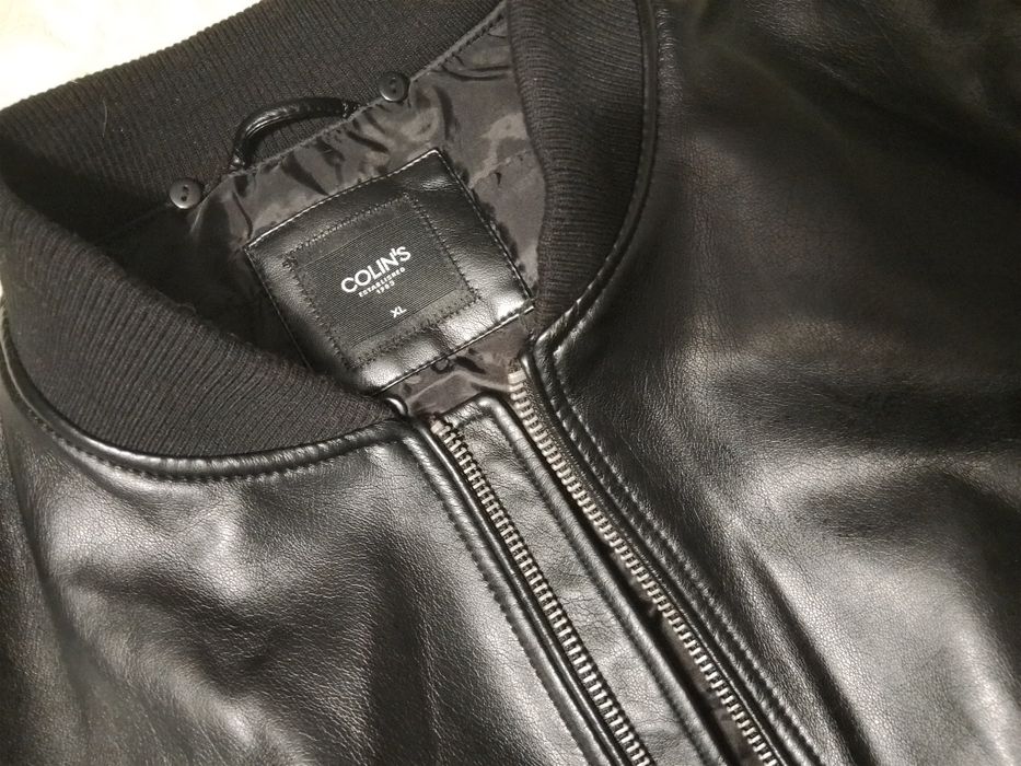 Чоловіча шкіряна куртка Colin's розмір Ель