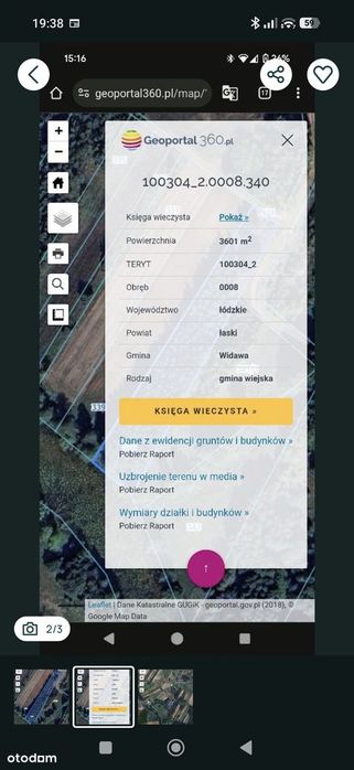 Działka, Górki Grabińskie