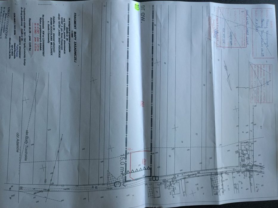 Sprzedam działkę budowlaną 1200 m² - Widok 4