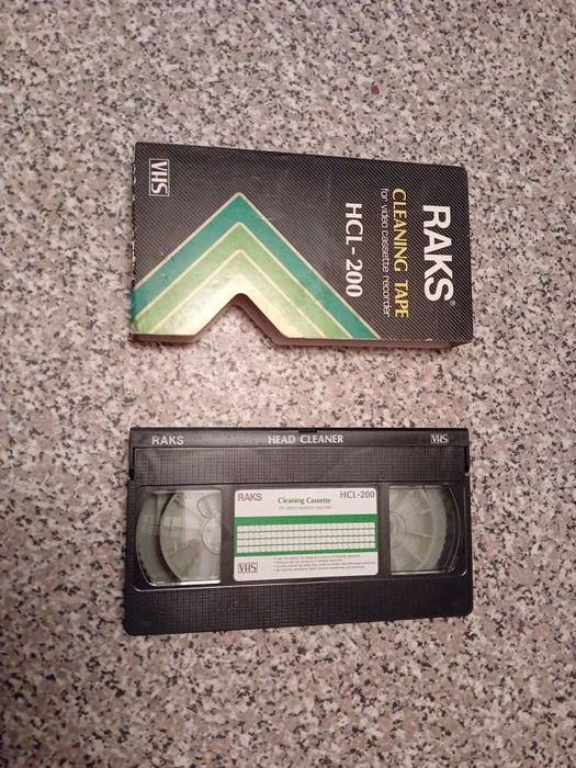 Cassete Vhs de Limpeza