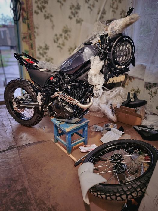 Мотоцикл Spark sp250d-3 пробег 1700км