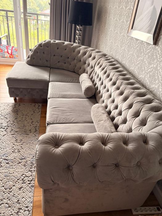 Sylowy narożnik Chesterfield