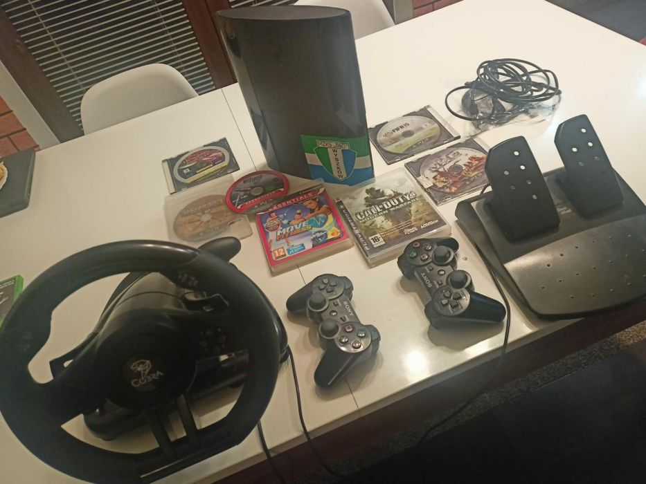 Konsola ps 3  500 gb duzy zestaw