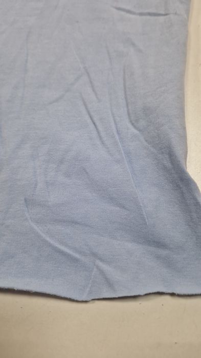 Dzianina niebieska szer.172 cm.