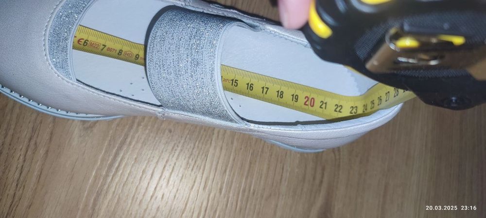 Балетки, туфли кожаные, стелька 23-23,3 см