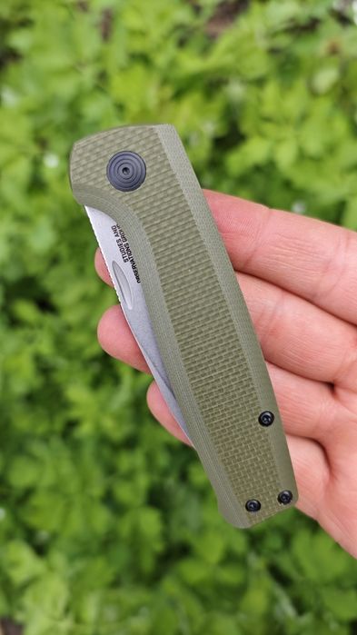 SOG Knives Terminus SJ , складний джентельменський ніж: накладки G10, клинок cryo D2 StoneWash, замок Slip Joint, кліпса. Якісна збірка та пакування