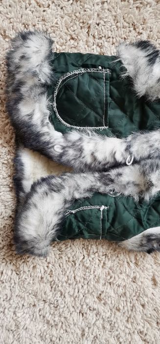 Желетка из овчины детская