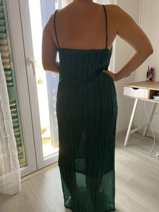 Vestido Tifosi verde tamanho L