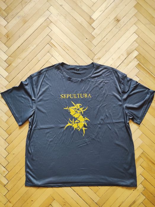 НОВЫЕ  Метал Футболки "Cavalera Conpiracy Мegadeth Over Kill  Sepultura Pantera Merciful Fate Judas Priest Samaell"