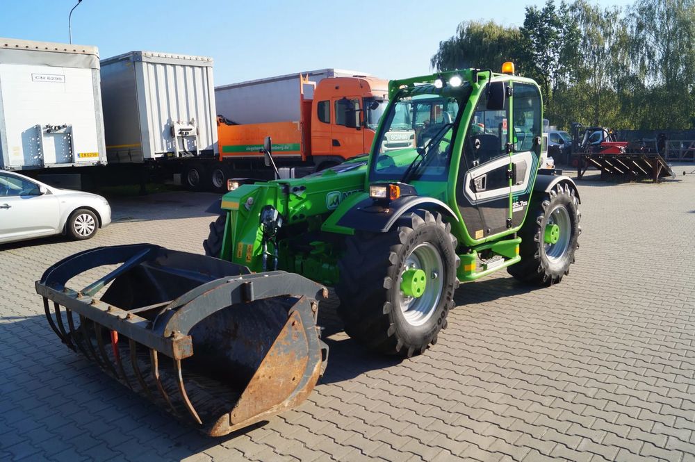 Merlo TF 35.7 Ładowarka Teleskopowa  ładowarka teleskopowa Merlo 35.7  w zestawie z widłami i łyżką