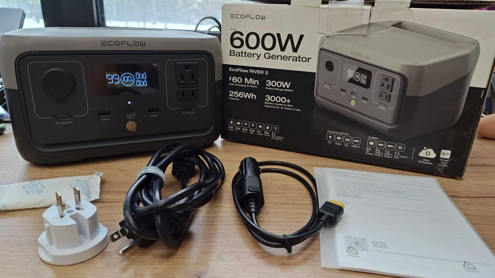 Ecoflow River 2 USA (стан нової - повний комплект) зарядна станція