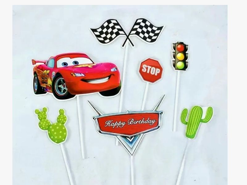 Topper Auta ZYGZAK McQUEEN 7szt