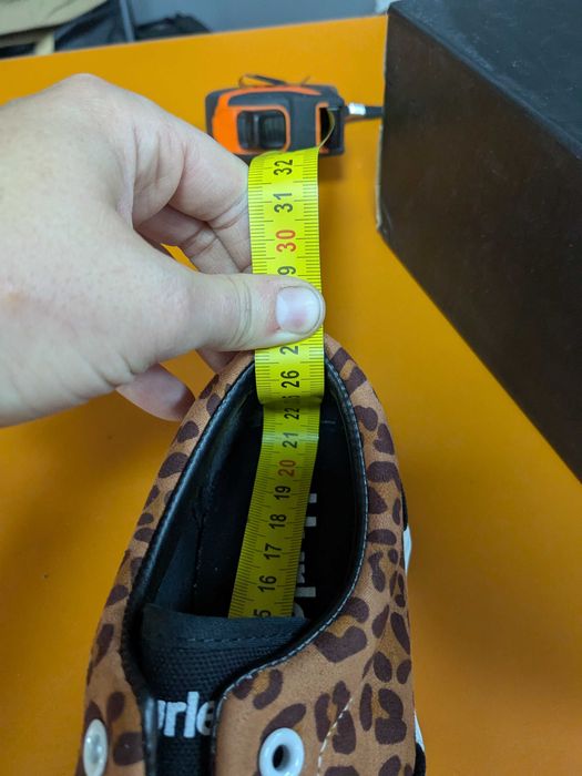 Hurley sneakersy tenisówki w panterkę rozm. 33,5