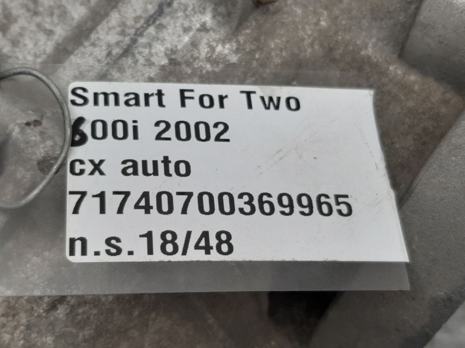 Caixa de velocidades manual SMART ForTwo Coupé (450)
