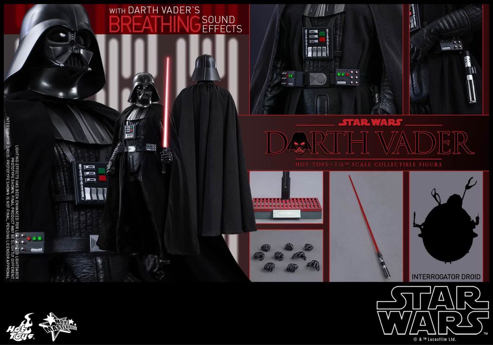 Фигурка 1/6 hot toys mms 279 STAR WARS IV DARTH VADER