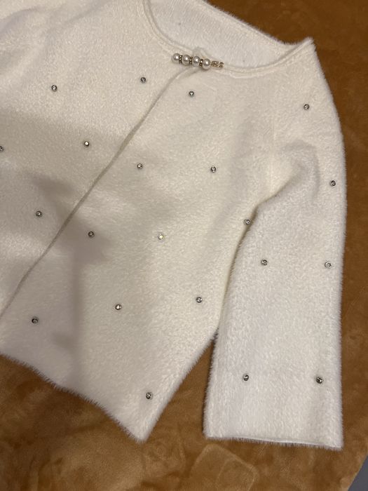 Ангорова накидка, шубка