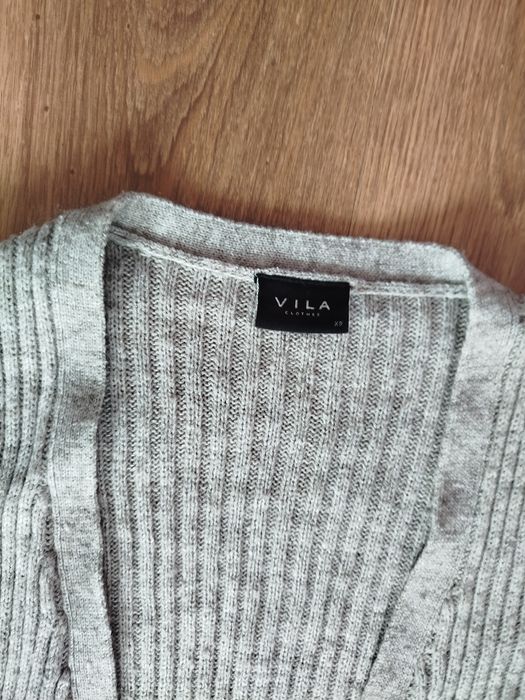 Kardigan szary r XS Vila