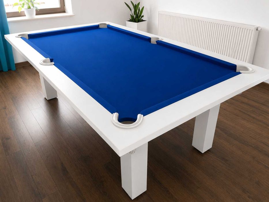 Stół Bilardowy HERMES 8 ft , dębowy , noga prosta