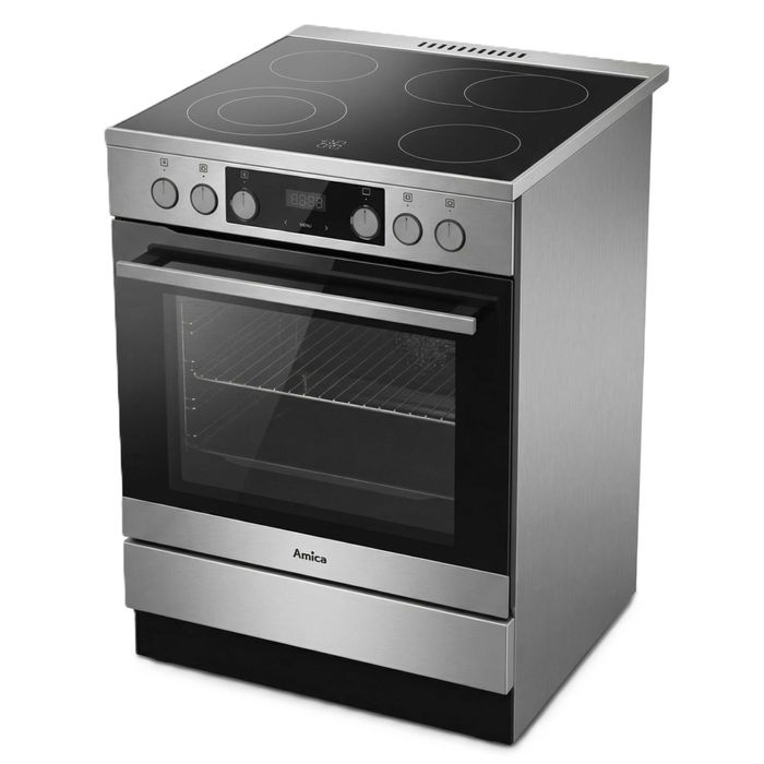 Kuchnia ceramiczna Amica 6226CE3.434 4 pola 77l kl.A 60cm Termoobieg OUTLET 2DH7