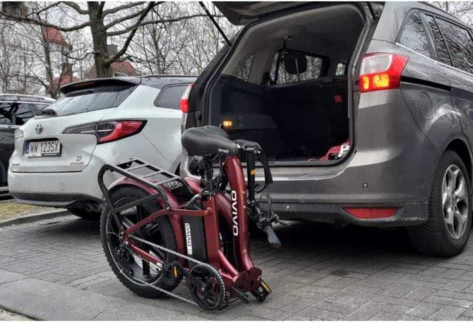 NOWY składany  Rower elektryczny OVIVO NEO C2 48V18Ah