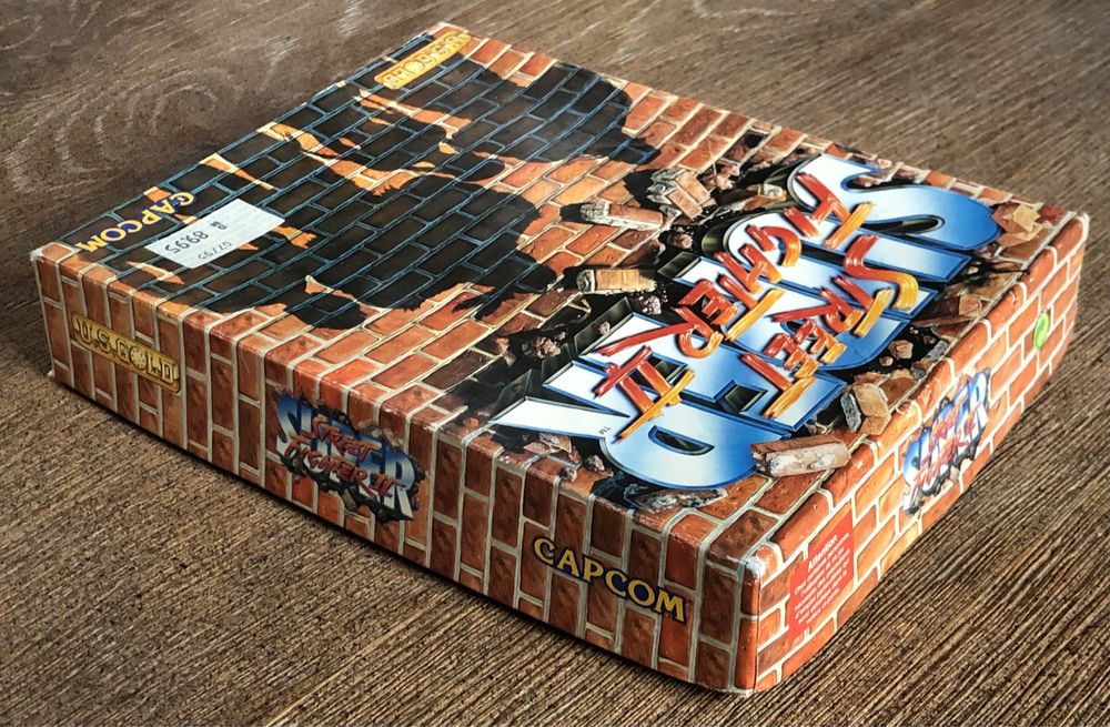 Gra Super Street Fighter II Commodore AMIGA 1200 retro dyskietki BOX