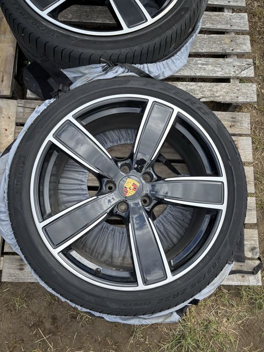 Koła 22" Porsche Cayenne 9Y0 Sport Classic ORYGINAŁ 285/35 315/30 Pirelli