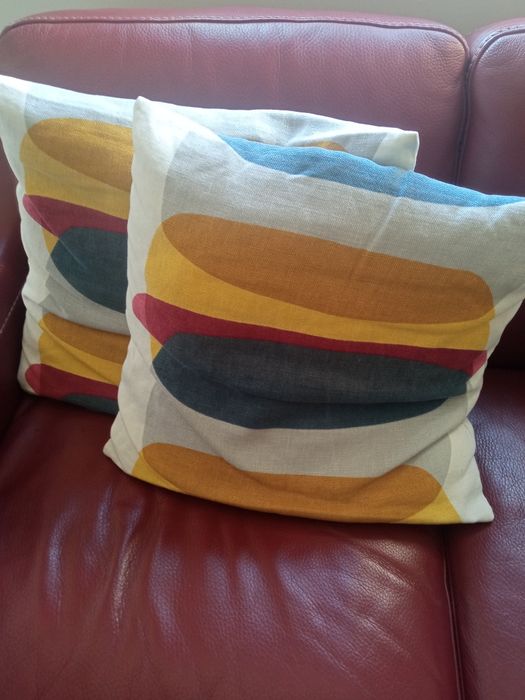 2 almofadas com fronha