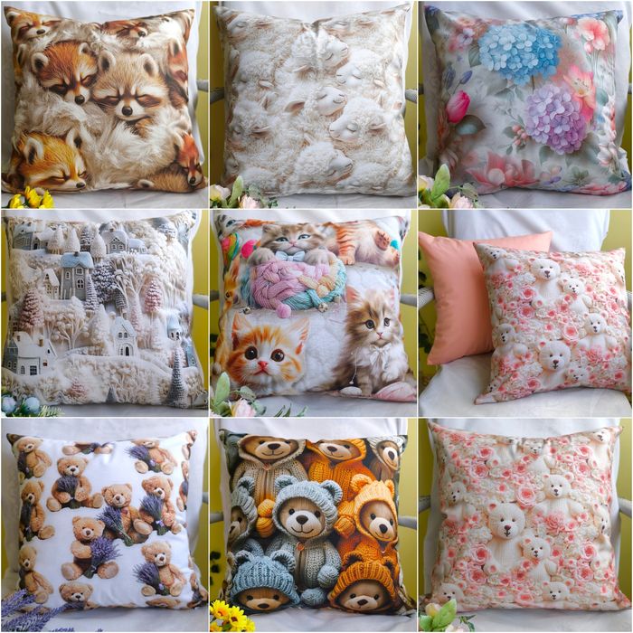 Наволочки 35*35  с хлопка ,на молнии, натуральная ткань